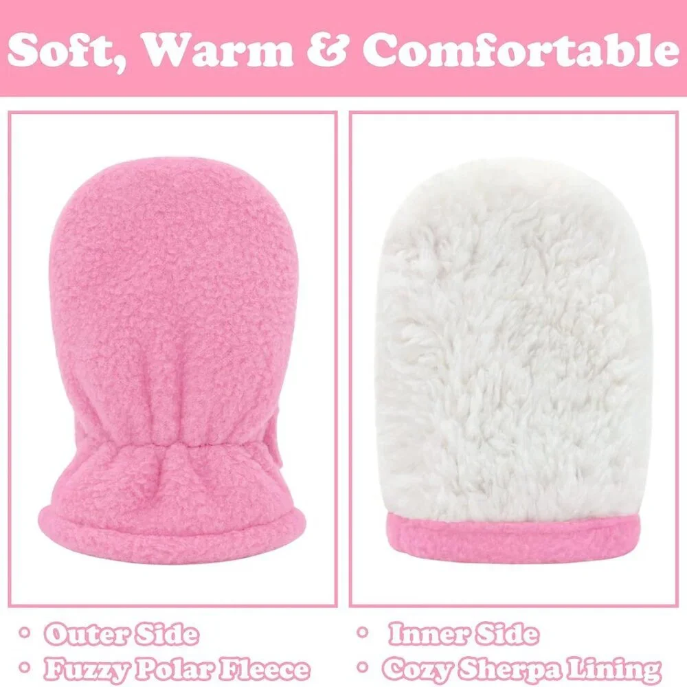 Baby Mittens Toddler Gloves Kids Winter Gloves Baby Girl Boy Winter Mittens Infa